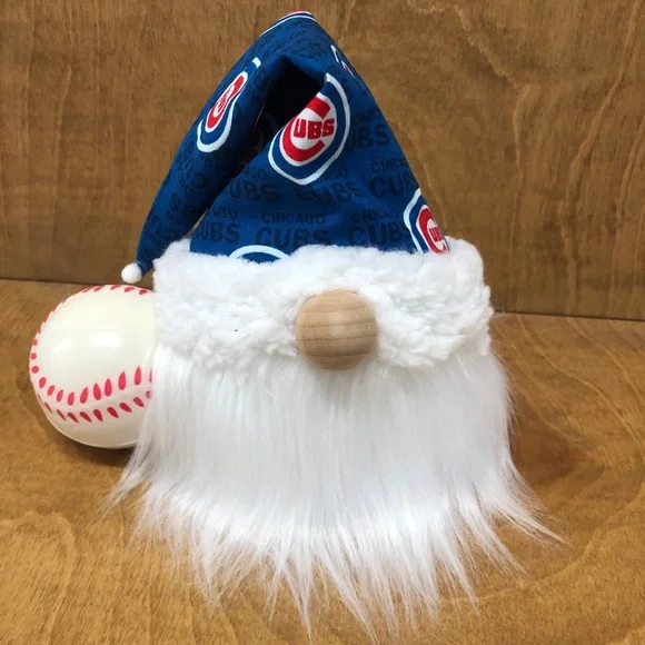 Chicago Cubs Baseball Gnome Blue MLB Sports Fan Ball Game Sunglasses Gift Logo - Picture 4 of 5